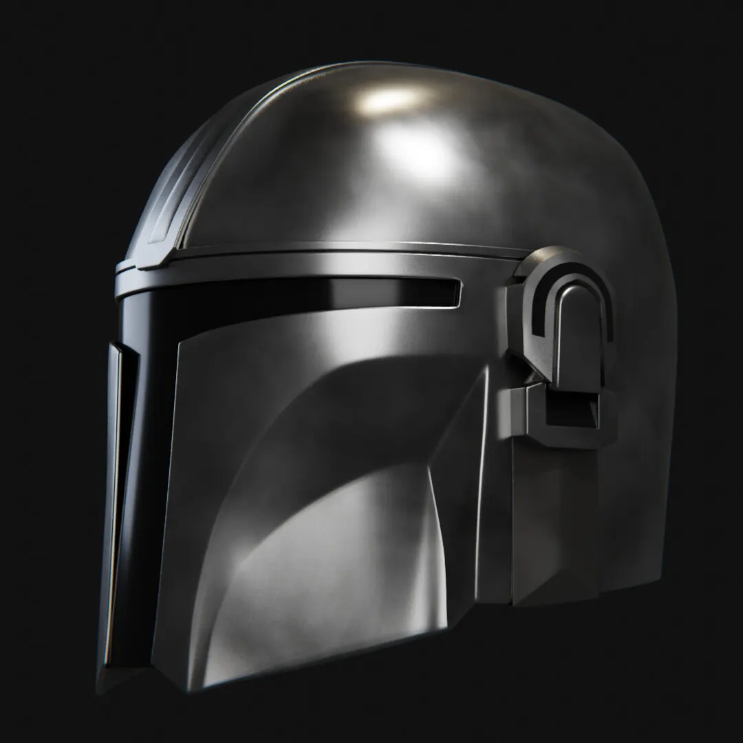 3D Model: Mandalorian Helmet